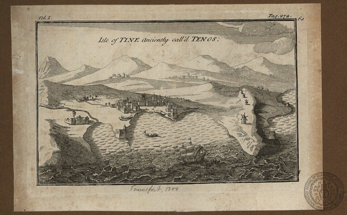 Isle of Tine anciently call'd Tenos